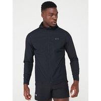 Under Armour Men'S Running Storm Hooded Jacket - Black/Grey