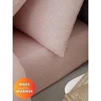 Catherine Lansfield Brushed 100% Cotton Fitted Sheet