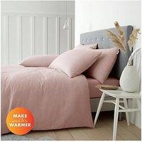 Catherine Lansfield Brushed 100% Cotton Duvet Set