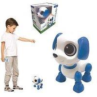 Lexibook Power Puppy Mini - Dog Robot With Light And Sound Effects, Hand Clap Command, Voice Repeat