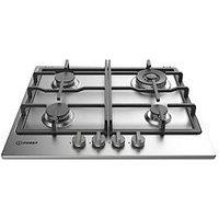 Indesit Thp641Wixi 60Cm Integrated Gas Hob - Hob Only