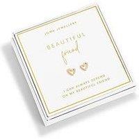Joma Jewellery Beautifully Boxed Beautiful Friend Earrings In Gold Plating