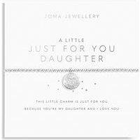 Joma Jewellery A Little Just For You Daughter Bracelet In Silver Plating