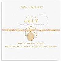 Joma Jewellery July A Little Birthstone Bracelet In Gold Plating
