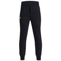 Under Armour Girls Rival Fleece Joggers - Black/White