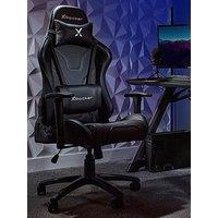 X Rocker Agility Sport Esport Pc Office Gaming Chair - Carbon Black