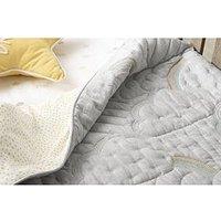 Mamas & Papas Dream Upon A Cloud Cotbed/Cot Quilt- Grey