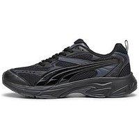 Puma Mens Morphic Base Trainers - Black