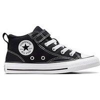 Converse Kids Boys Malden Street Mid Trainers - Black