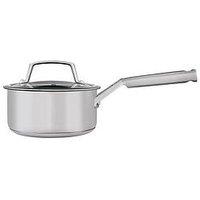 Ninja Zerostick 16Cm Saucepan With Lid - Stainless Steel C60216Uk