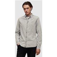 Allsaints Gleason Long Sleeve Shirt - Grey