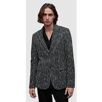 Allsaints Argyll Casual Blazer - Black/White