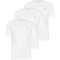 Allsaints Brace 3 Pack T-Shirts - White