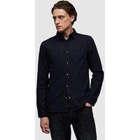 Allsaints Gleason Long Sleeve Shirt - Black