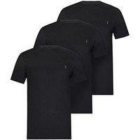 Allsaints Brace 3 Pack T-Shirts - Black