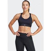 Adidas Performance Collective Power Fastimpact Luxe High-Support Bra - Black