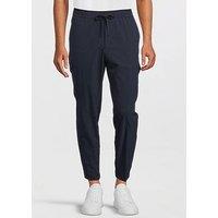 Boss T_Urbanex-Cargolight Tapered Fit Trouser - Dark Blue