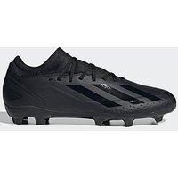 Adidas Mens X Speedportal.3 Firm Ground Football Boot - Black