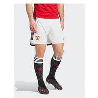 Adidas Manchester United 23/24 Home Stadium Shorts - White