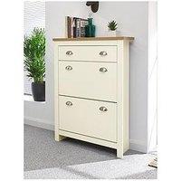 Gfw Lancaster 1 Drawer Shoe Storage - Cream
