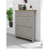 Gfw Lancaster 1 Drawer Shoe Storage - Grey