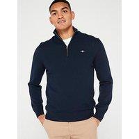 Gant Casual Cotton Halfzip Jumper