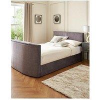 The Very Collection Prent Tv Bed With Voice Control And Mattress Options (Buy & Save!) - Bed Frame With Microquilt Mattress