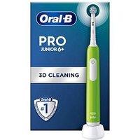 Oral-B Pro Junior 6+ Green Electric Toothbrush