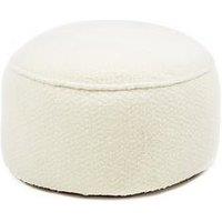 Kaikoo Boucle Drum Pouffe