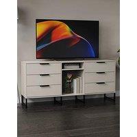 Swift Emerson Ready Assembled 6 Drawer Tv Stand