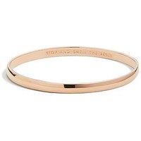 Kate Spade New York Stop And Smell The Roses Bangle - Rose Gold