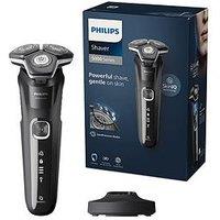 Philips Series 5000 Wet & Dry Men'S Electric Shaver With Pop-Up Trimmer, Charging Stand And Full Led Display - S5898/25