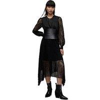 Allsaints Norah Lace Dress - Black
