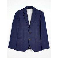 River Island Boys Suit Jacket - Blue