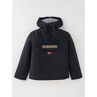 Napapijri Napapirjri Rainforest Kids Insulated Overhead Anorak - Black