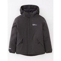 Jack Wolfskin Children'S Snowy Days Insulated Jacket - Black