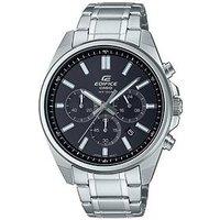 Casio Chronograph Stainless Steel Watch - Black