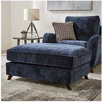 Very Home Verity Fabric Footstool - Made To Order In The Uk