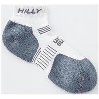 Hilly Men'S Hilly Supreme Quarter Running Sock - White