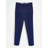 River Island Boys Suit Trousers - Blue