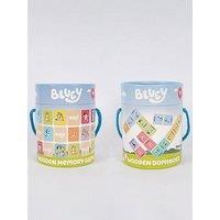 Bluey Dominoes And Memory Game Double Pack