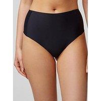 Boux Avenue Bonded Microfibre Thong - Black