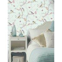 Holden Decor Phoebe Wallpaper - Soft Teal