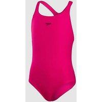 Speedo Eco Essential Endurance Medalist Swimsuit - Pink - 15-16 Years - BNWT