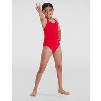 Speedo Girls Eco Endurance+ Medalist - Red