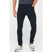 Very Man Skinny Jeans With Stretch - Black