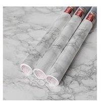D-C-Fix Marble Grey Self-Adhesive Vinyl Wrap Film &Ndash; Contains Three 67.5 Cm X 2 M Rolls
