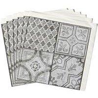 D-C-Fix Moroccan Style Dc Fix Self Adhesive Vinyl Wall Tiles -30.5Cm X 30.5Cm (Pack 6 Tiles = 0.56Sqm)