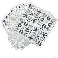 D-C-Fix Cubia Pattern Dc Fix Self Adhesive Vinyl Floor Tiles -30.48Cm X 30.48Cm (Pack 11 Tiles = 1Sqm)