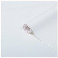 D-C-Fix Matt White Self-Adhesive Vinyl Wrap Film - 67.5 X 200 Cm